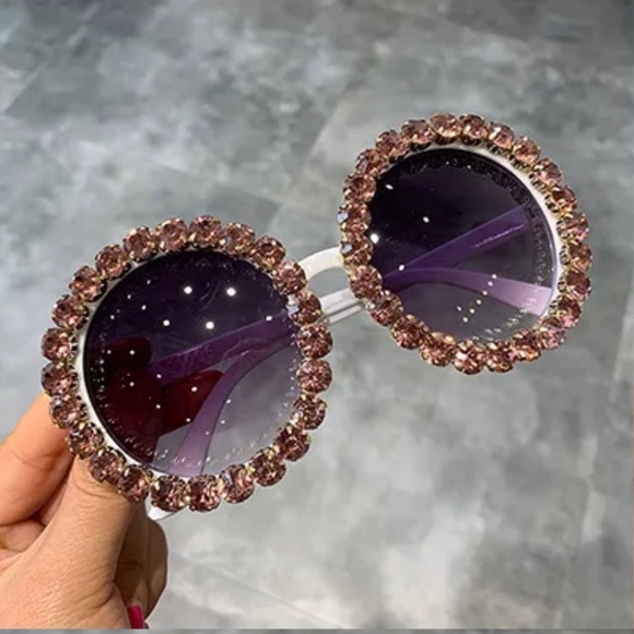 Rhinestone Sunglasses - Picture 2 of 3
